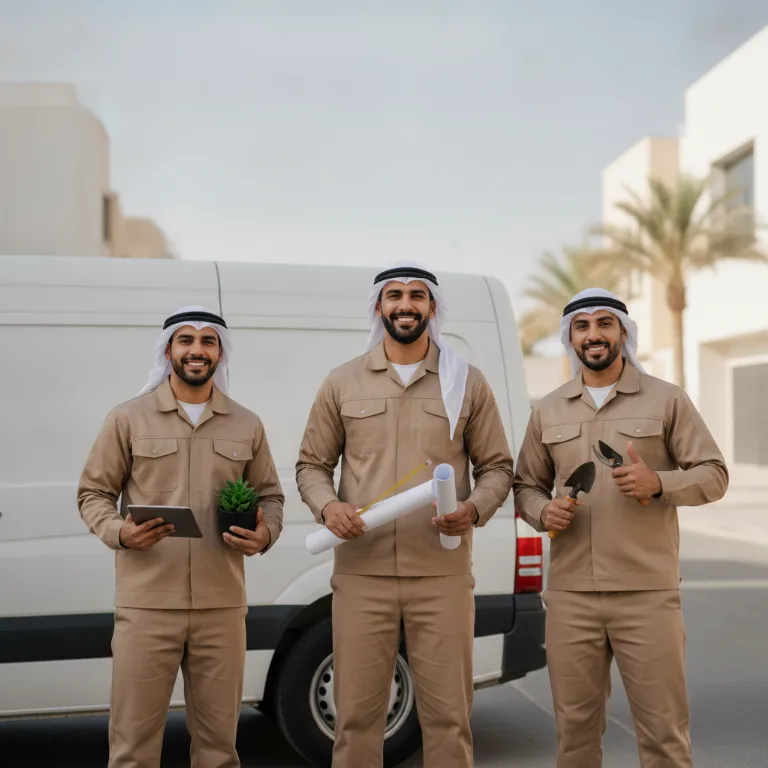Landscape Designer team in Dubai Silicon Oasis
